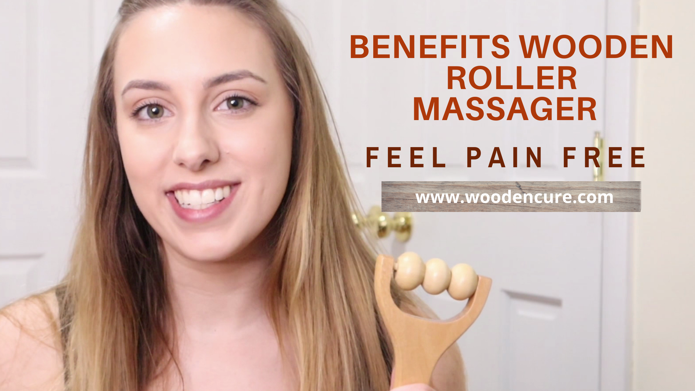 Wooden Roller Massager For